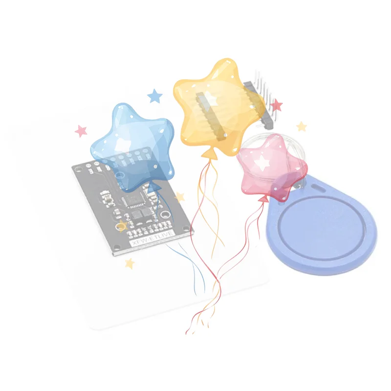 13.56MHz Frequency RFID Module SPI Interface Compact RC522 MINI Module 3.3V IC Reader Writer Access Control Systems