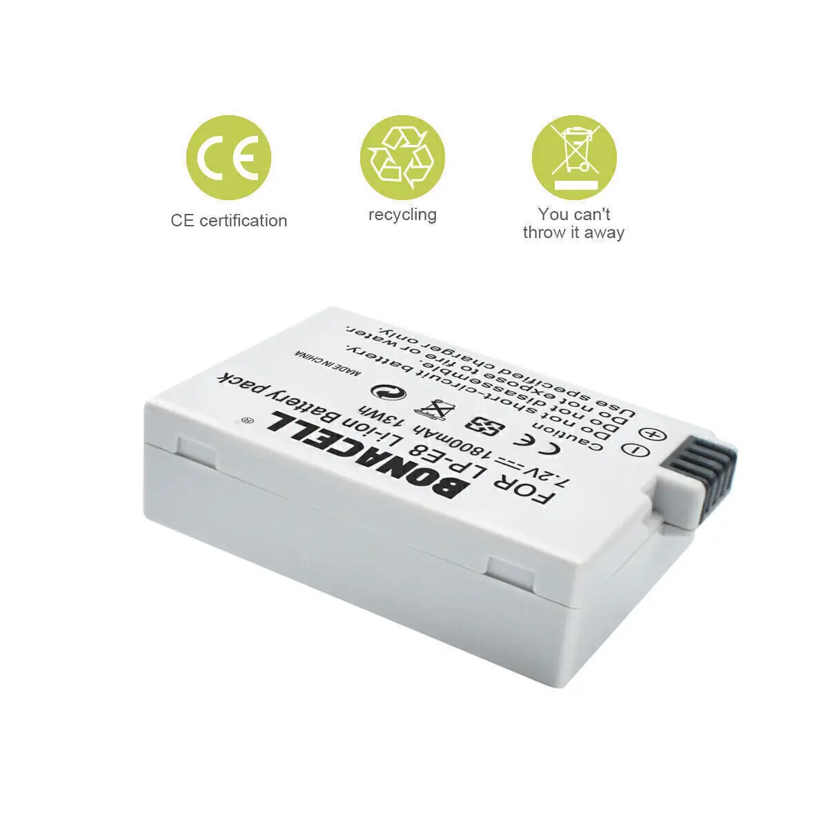 1800mah LP-E8 lp e8 lpe8 kamera batterie batterien akku für canon eos 550d 600d 650d 700d rebel x4 x5 x6i x7