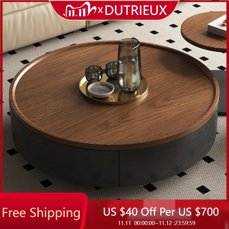 

Unique Nordic Coffee Tables Aesthetic Modern Minimalist Professional Side Table Luxury Round Meubles Space Saving Furniture