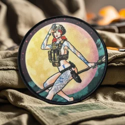 Baba Yaga Parche táctico con gancho y bucle – Insignia para mochila