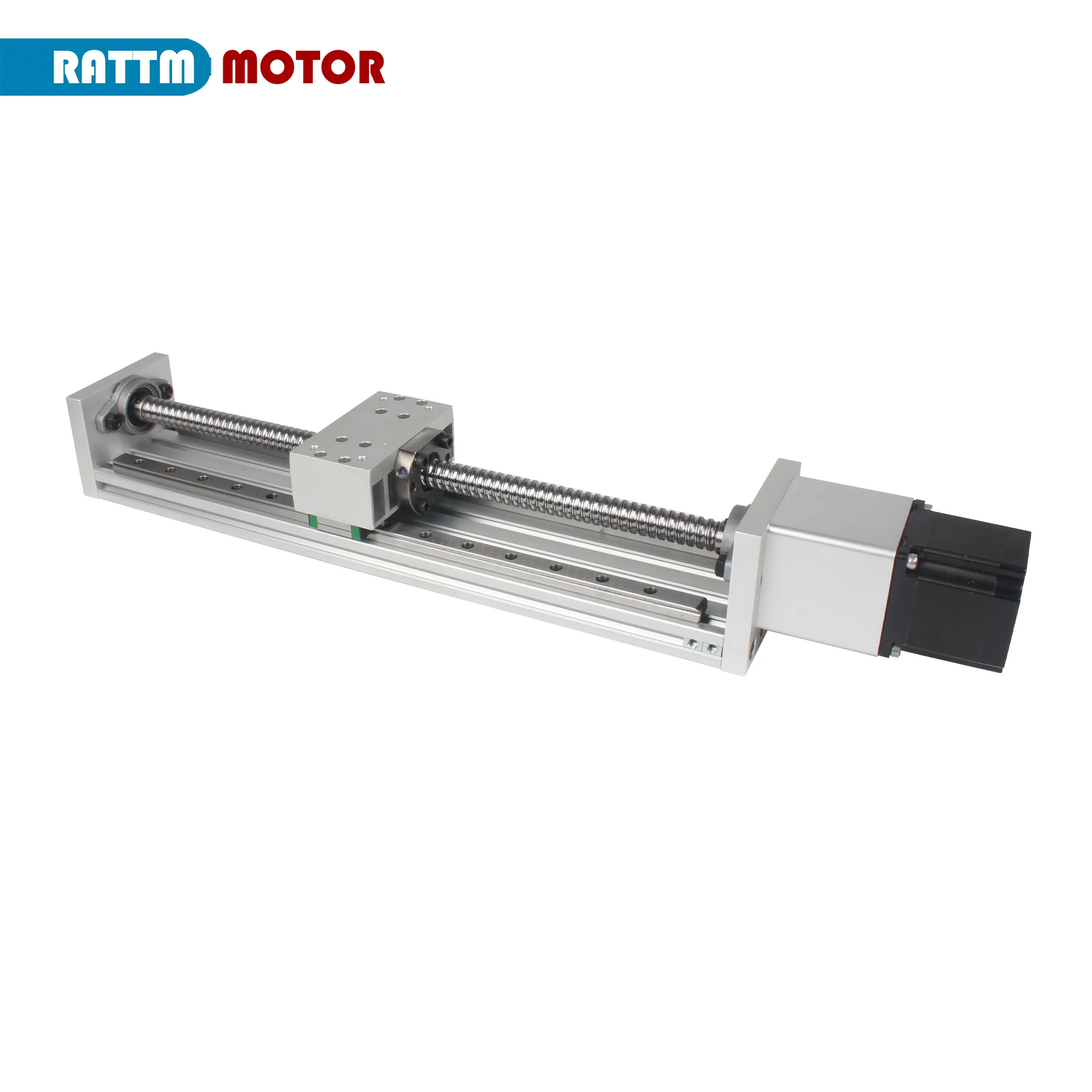 ZBX80 عبر الشريحة السفر 100 مللي متر-600 مللي متر CNC X Y Z محور الخطية المرحلة الحركة المحرك Nema23 خطوة المحرك