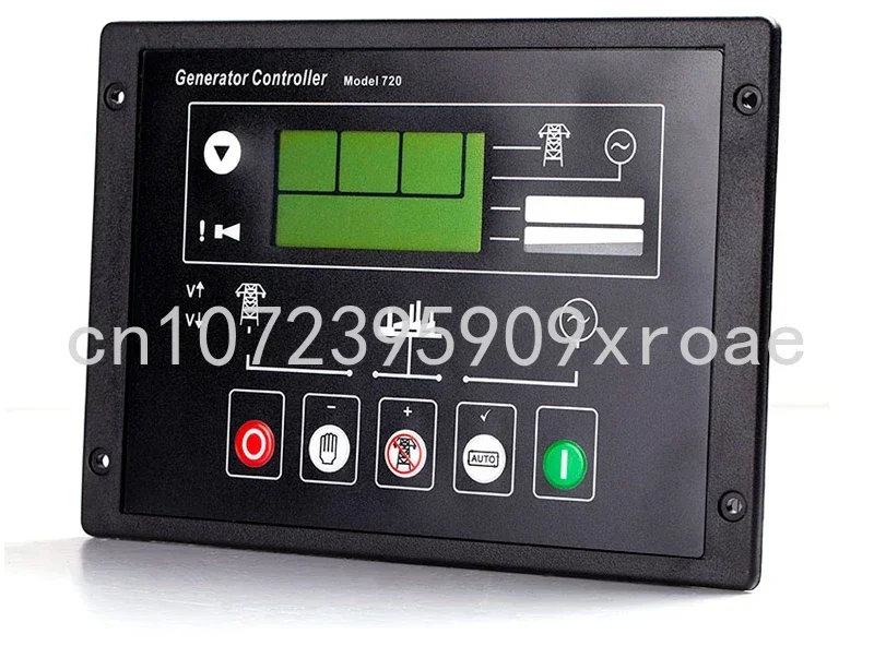 Deep Sea Diesel Generator Controller, AC Motor Speed Regulation, Electric Throttle Stalling, Start and Stop Panel