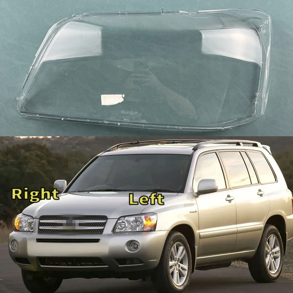 

For Toyota Highlander 2004-2006 Car Lights Shell Car headlight protection cover Headlight cover Automobiles Parts & Accessories