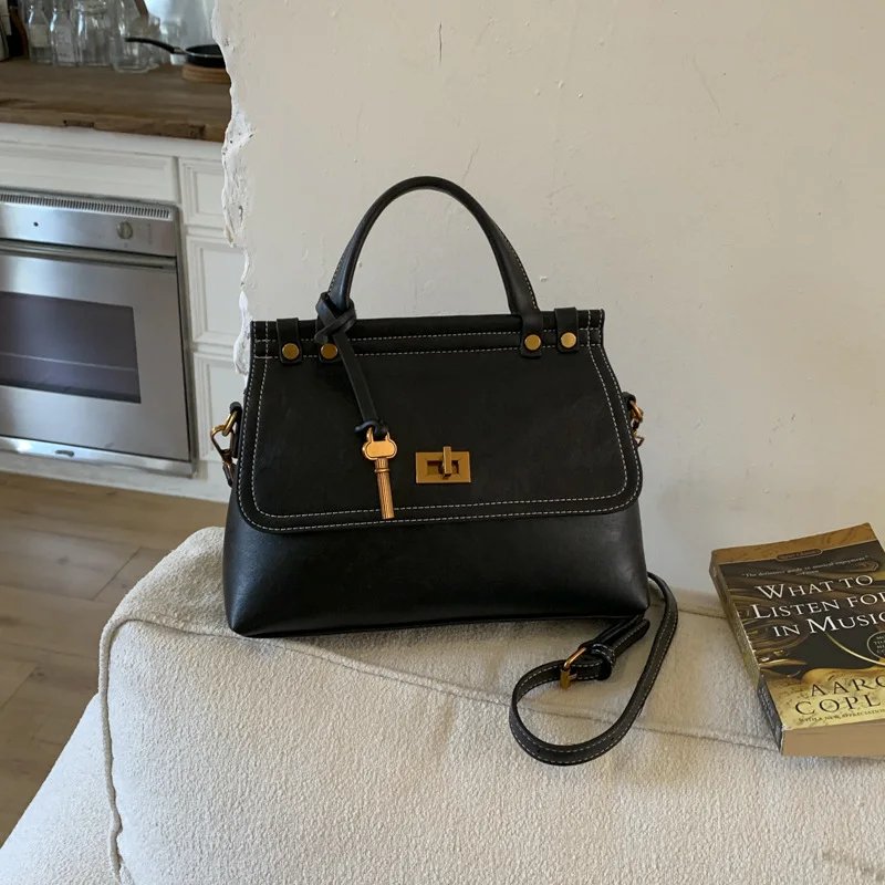 

2025 Women‘s Underarm Shoulder Bag, Fashion Genuine Leather Multi-way Crossbody Tote, Vintage Chic Large Capacity Purse