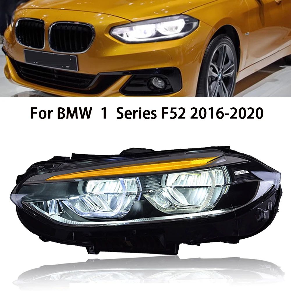 LED Head Lights For BMW 1 Series F52 2016-2020 LED Car Lamps Daytime Running Lights Dynamic Turn Signals Car Accessories