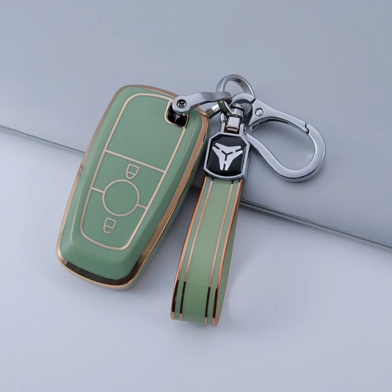 2 5 Buttons TPU Car Product for Ford Raptor 2020 2021 F150 F250 F350 Remote Keyless Key Protect Skin Cover Shell Sticker Case