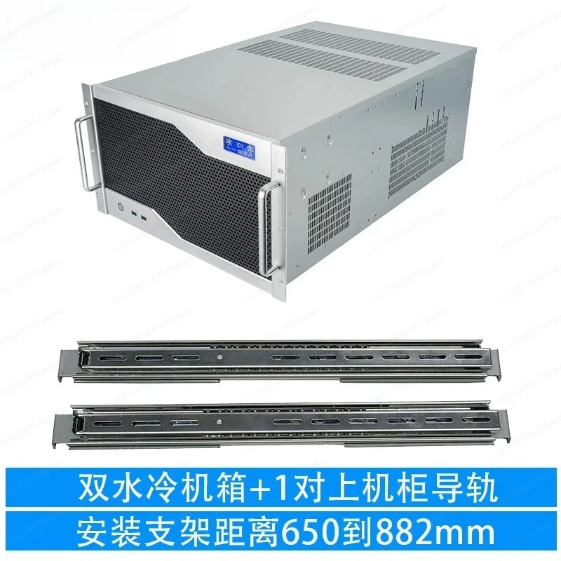 

Промышленный корпус 6U, 12 слотов для мульти-ГПУ/двойной блок питания формата ATX