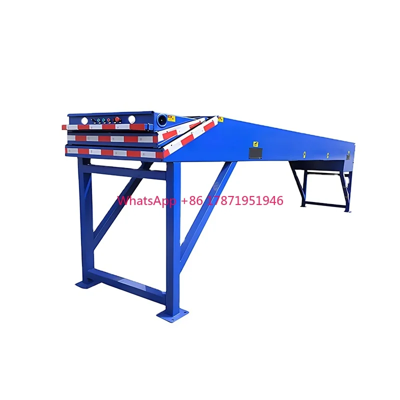 Hot selling belt telescopic conveyor system suit for express warehouse logistics loading and unloading