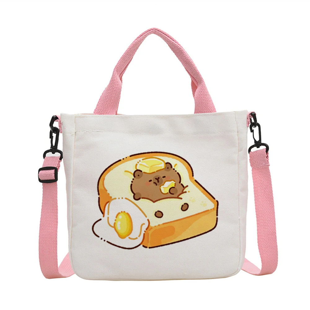 Capybara tote bag shoulder  foldable shopping einkaufstasche totebag woman