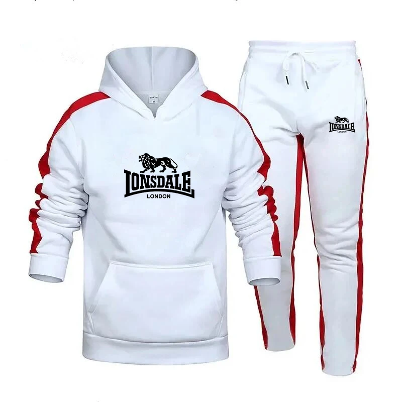 Sudadera con capucha y pantalones para hombre y mujer, conjunto de 2 piezas, jersey de baloncesto, chándal, ropa deportiva