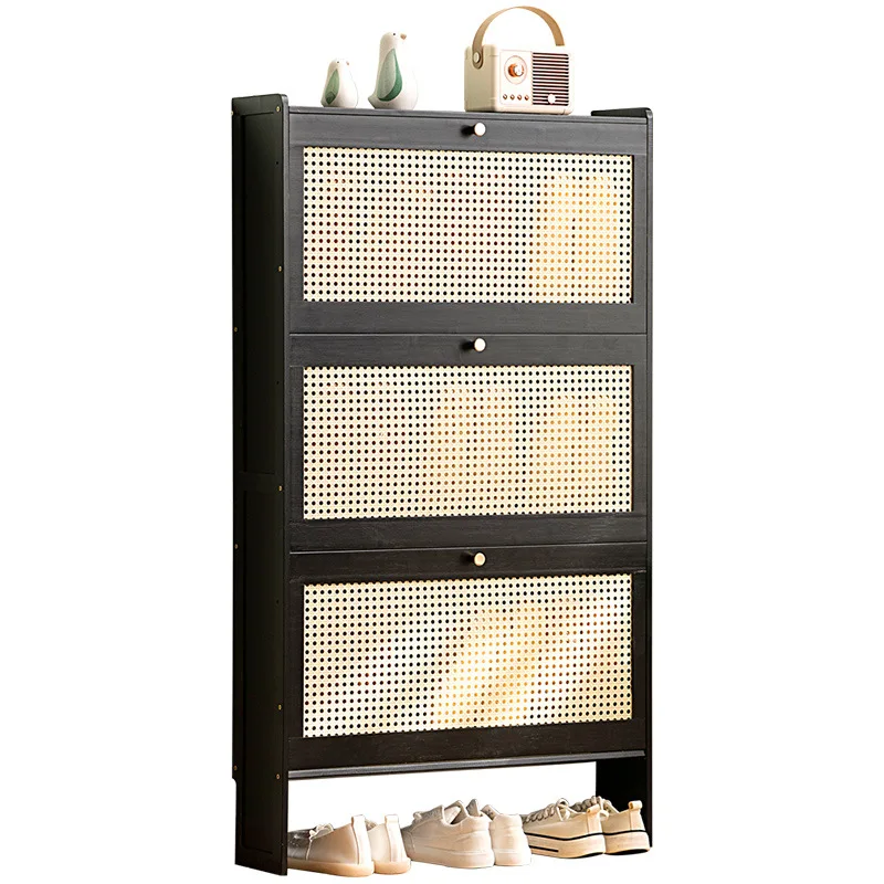

Home Entrance Shoe Cabinet High Vertical Entrance Cabinet Outside the Door