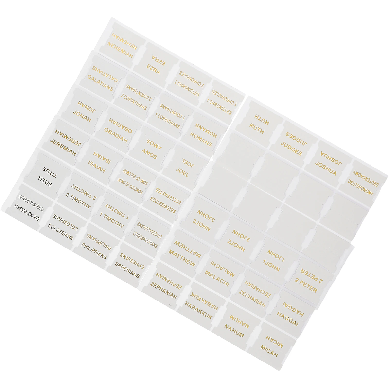 

Tabs White Book Bible Tabs For Study Bible Dividers Study Journaling Supplies Notebook Accessories