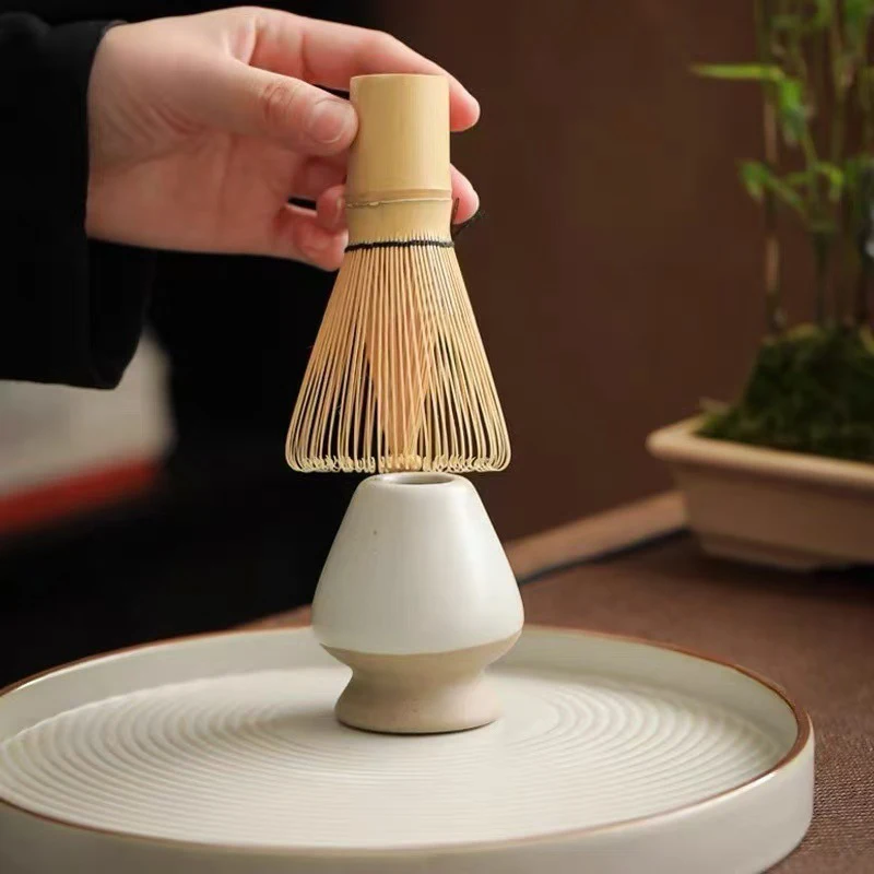 Batidor Matcha de bambú, cepillo de té verde en polvo, arrancador Matcha japonés, mezclador Chasen de té Matcha, batidor de té, herramienta Matcha de bambú