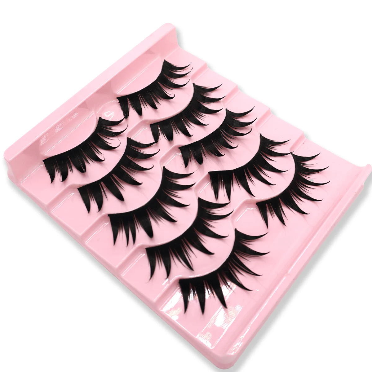 New Style Manga Lashes Natural Korean Fashion False Lashes Cosplay Anime Eyelashes Wet Lashes Extension Makeup