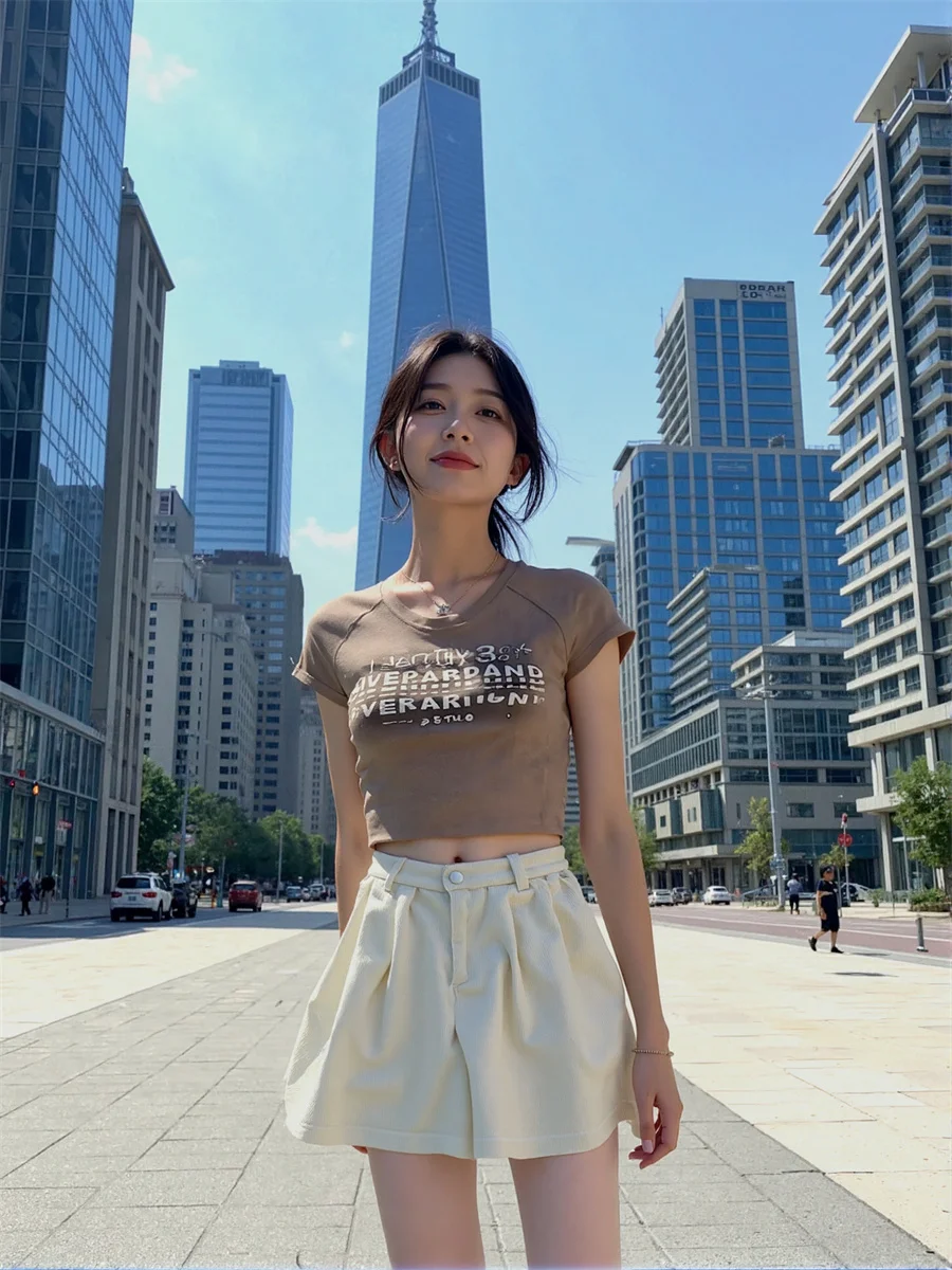 

Шорты женские вельветовые с вибрирующей нескользящей обувью Extra Spodenki Letnie Damskie Mezclilla Boots