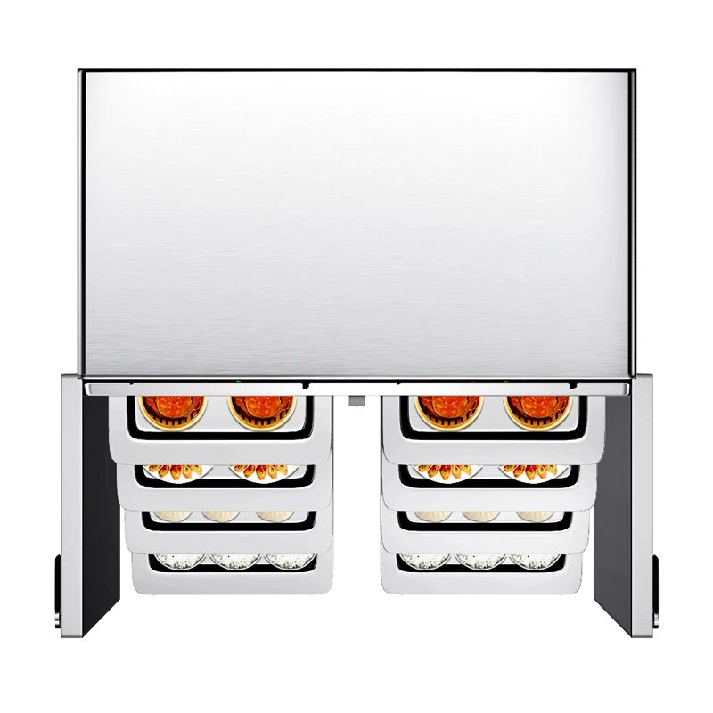 Elektrische zeevruchten-stoomkast Rijststoomkast Verwarmde bakkerijkast