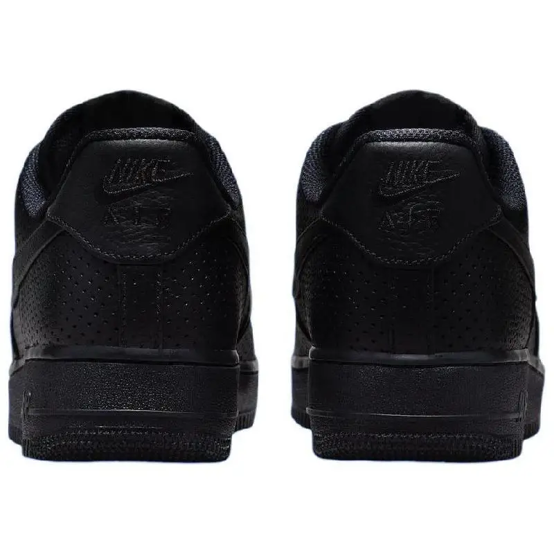 Nike Nike Air Force 1 Sapatos de skate unissex de cano baixo preto tênis HF8189-001