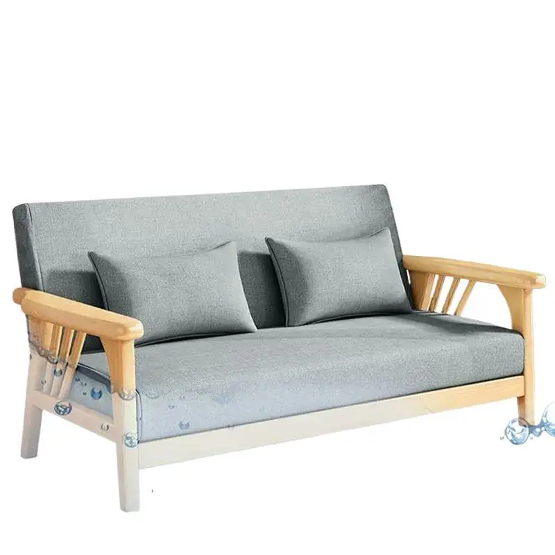 

Solid wood, simple sofa coffee table combination, modern Chinese style, living room