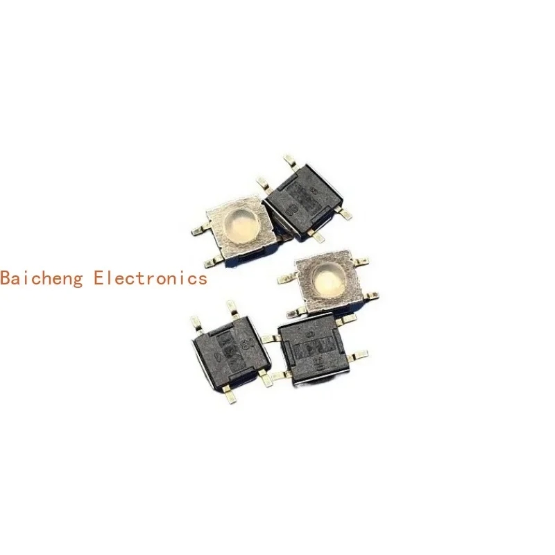 50PCS SMT 4-pin 6 * 6 * 3.4 waterproof and dustproof soft silicone button button micro touch switch