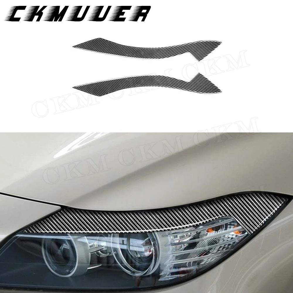 

CKMUUER Материал из углеродного волокна подходит для BMW Z4 E89 2009 2010 2011 2012 2013 2014 2015, передний бампер, губа, брови, украшение автомобиля