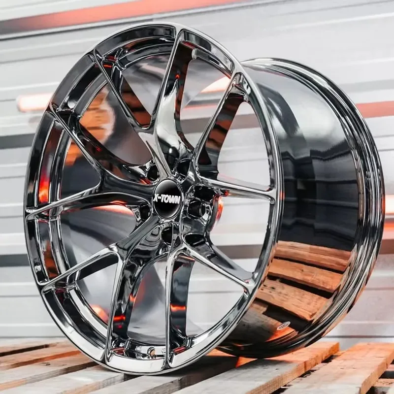 Hot Sale Chrome Forged Wheels 18 19 20 21 22 24 5x120 5x114.3 5x112 5x100 Deep Concave Alloy Forged Rims for M3 M4 4 pcs