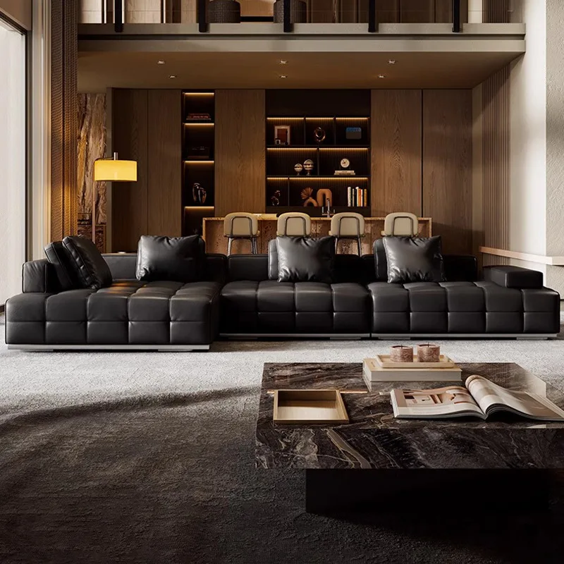 Кожаный диван Лоуренса