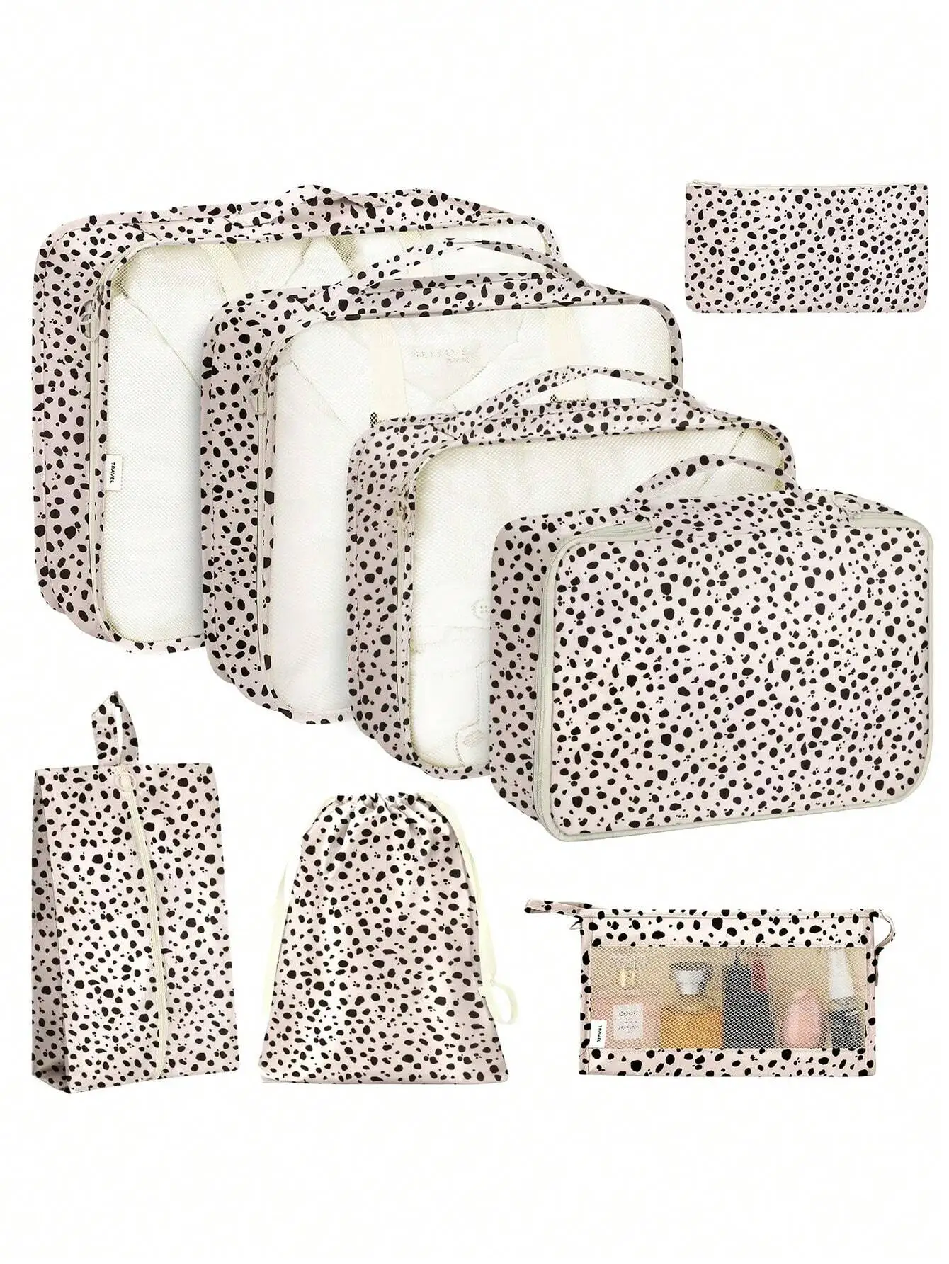 

9pcs Travel Portable Luggage Packing Boxes College Dorm Essentials, Stuff Bag Clothes Storage Clothes Organizer Travel Organizer Bag Set Travel Storage Bag Set Packaging Bag Back To School School Bag Travel Essentials Travel Organizer For Beach Summer Vac