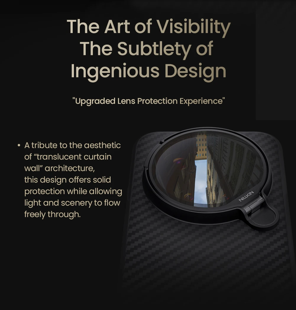 

Nillkin For Xiaomi Mi 17 Ultra 5G Magnetic Case Carbo Fiber Prop Magnetic Camera Cover with Stand Protection Back Cover