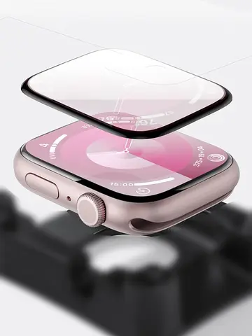 Screen Protector For Apple Watch Series 9-8-7-6 5 4 Se ultra-2 49mm 41mm 45mm 40mm 44mm 3D (Not Tempered Glass) Film Accessories