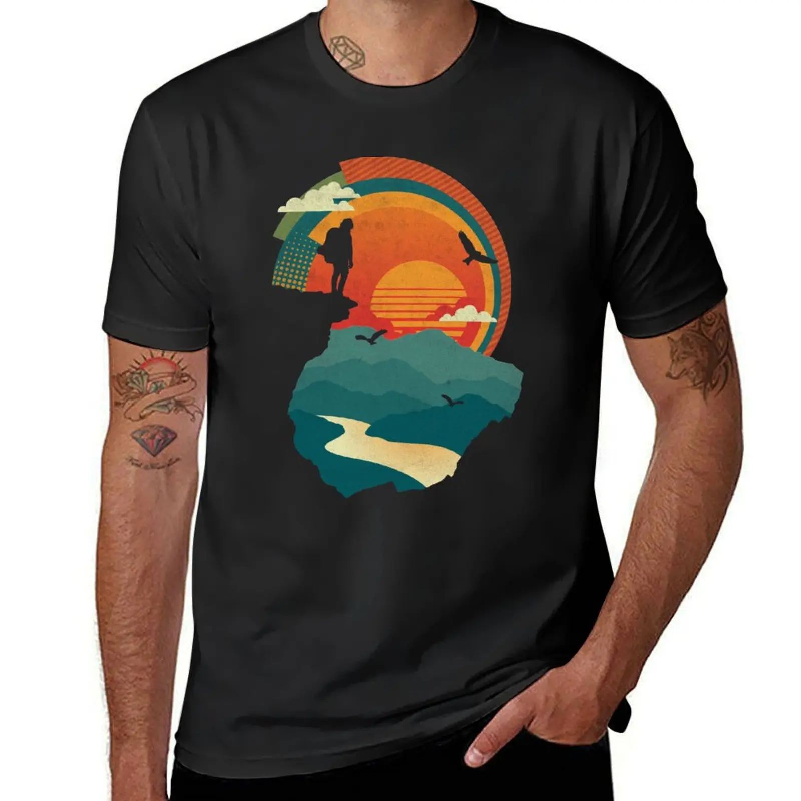 

Cliff Edge T-Shirt street wear essential t shirt oversized graphic tee luxury t-shirt plain black t shirts men