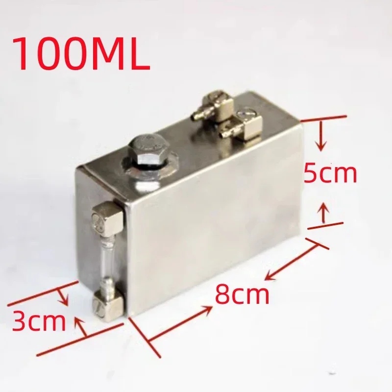 

100ML/ 240ML Stainless Steel Fuel Tank For TOYAN Engine / DIY RC Car Oil Tank Model Accessories Gasoline Fuel Tank