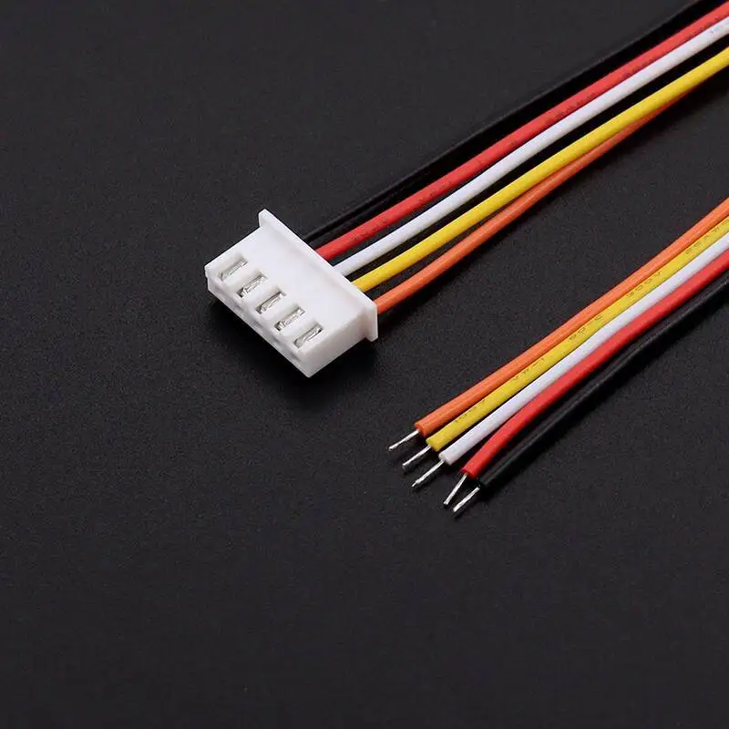 5~10 Stück XH2.54Mm Elektronikdraht Einzelkopf Verzinnter Anschluss 30CM Farbtestverbindung 2/3/4/5/6/10P – Detail 4