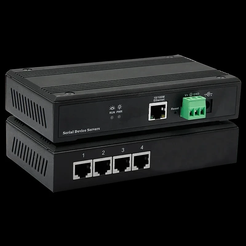 

UT-6004 RS232/485/422 To Ethernet signal serial device serial converter