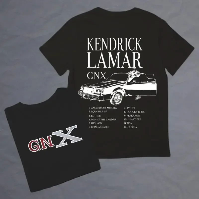 Kendrick Lamar GNX T Shirt k dot Merch Rap DAMN unisex gift Concert Vintage