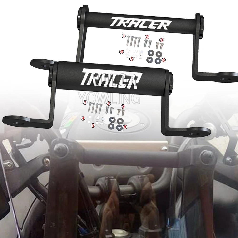 

GPS Navigation Plate Bracket Windshield Stand Phone Holder Tracer700 2021-2024 For YAMAHA Tracer 700/7/GT Motorcycle Accessories