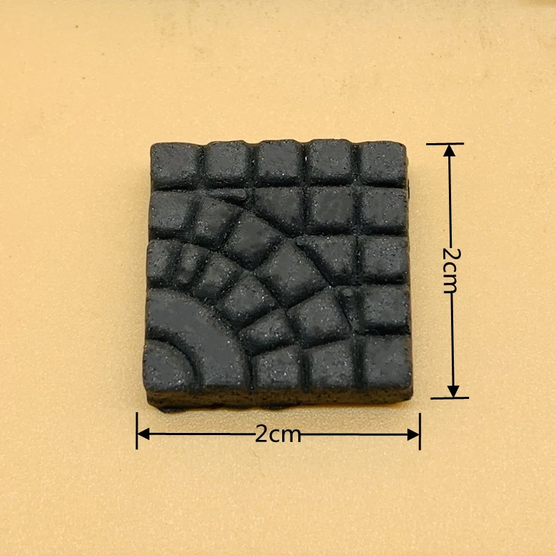

16pcs 1:16 Scale Miniature Brick Model Micro Landscape Simulation Small Brick DIY Sandtable Building House Materials for Diorama
