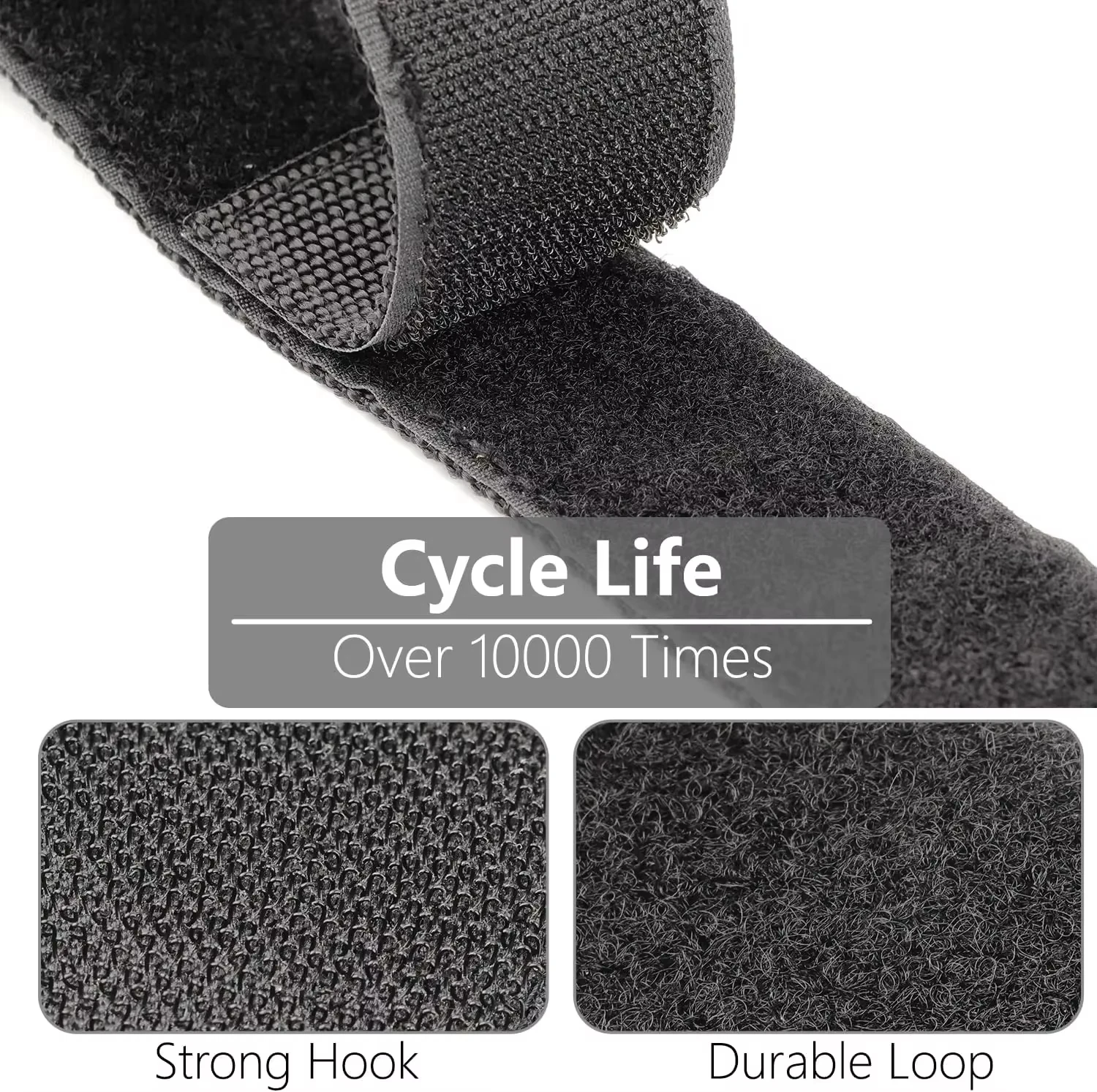 Cord Organizer Holder with Rotate Buckle Wire Manager Power Cord Management Nylon Heavy Cord Storage Straps for Cables Hoses