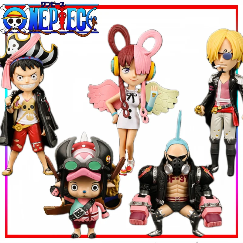 National Edition One Piece Figurine Cartoon Monkey D. Luffy Model Display Holiday Gift Anime Merchandise Trendy Toy Doll