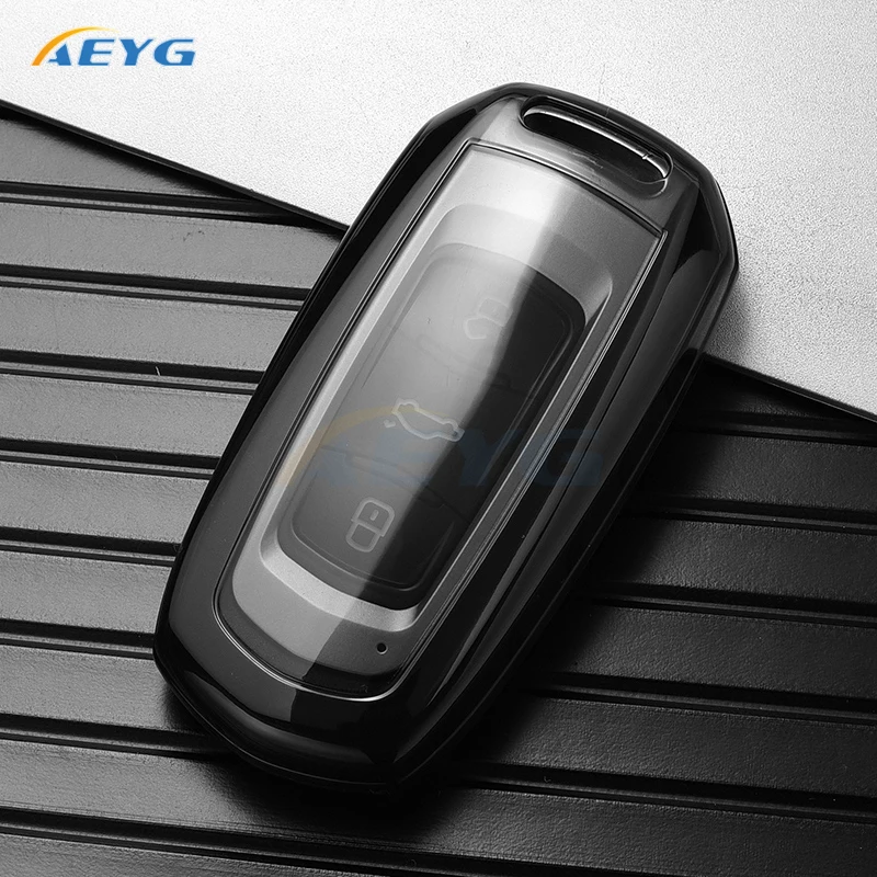 TPU Car Key Case Cover For Geely Atlas Boyue NL3 EX7 SUV GT GC9 Emgrand X7 Borui Auto Holder Keychain Accessories