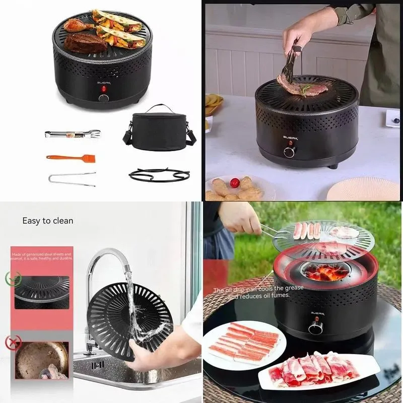 Portable Multipurpose Heavy Duty Grill for Commercial and Outdoor Cooking