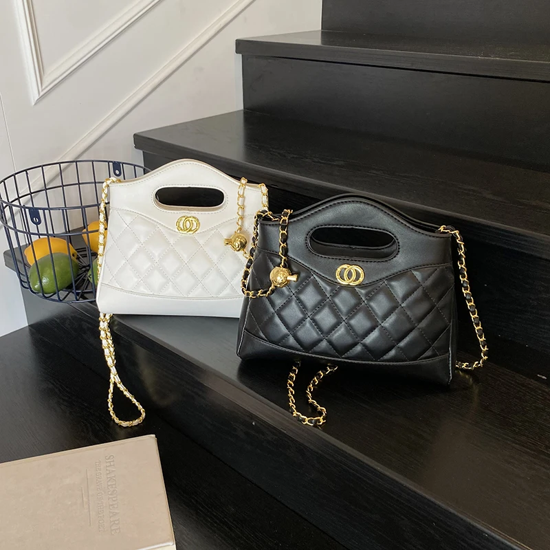 

Luxury Ladies Tote Bag Handbags Leather Shoulder From Famous Designer Elegant Classic With Pockets