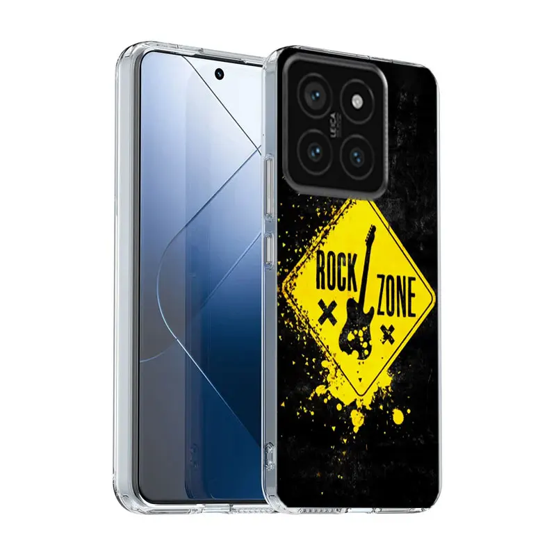 Gamer Zone Traffic sign Game Handle Clear Phone Case For Xiaomi Mi 13 12 12T 11 11T 10 10T Pro 11i 9 9T 8 Lite CC9E A3 A2 TPU Pa