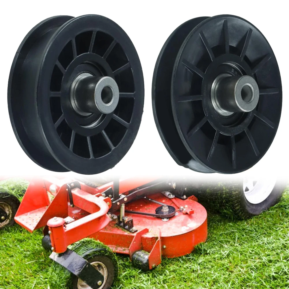 /Black /Plastic /Flat Idler Pulley 532194326 532194327 Drive Belt Replacement For Lawn Mower Parts Accessories