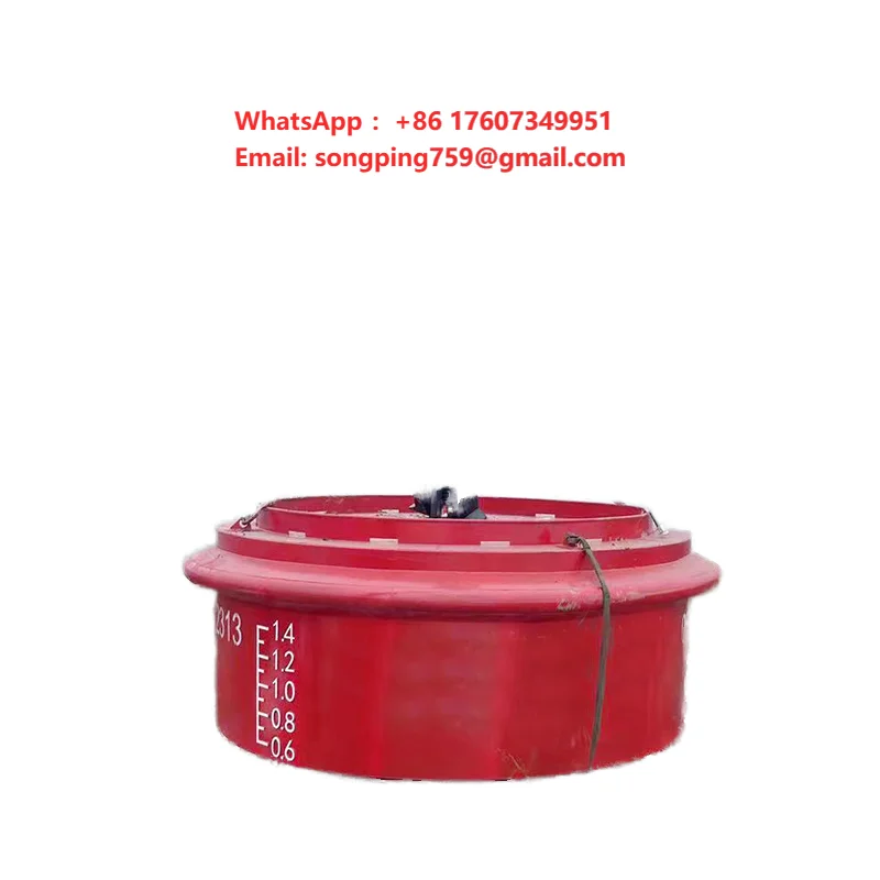 Professional High Quality Inflatable Floating Steel Mooring Anchor Buoys for Marine Vessels