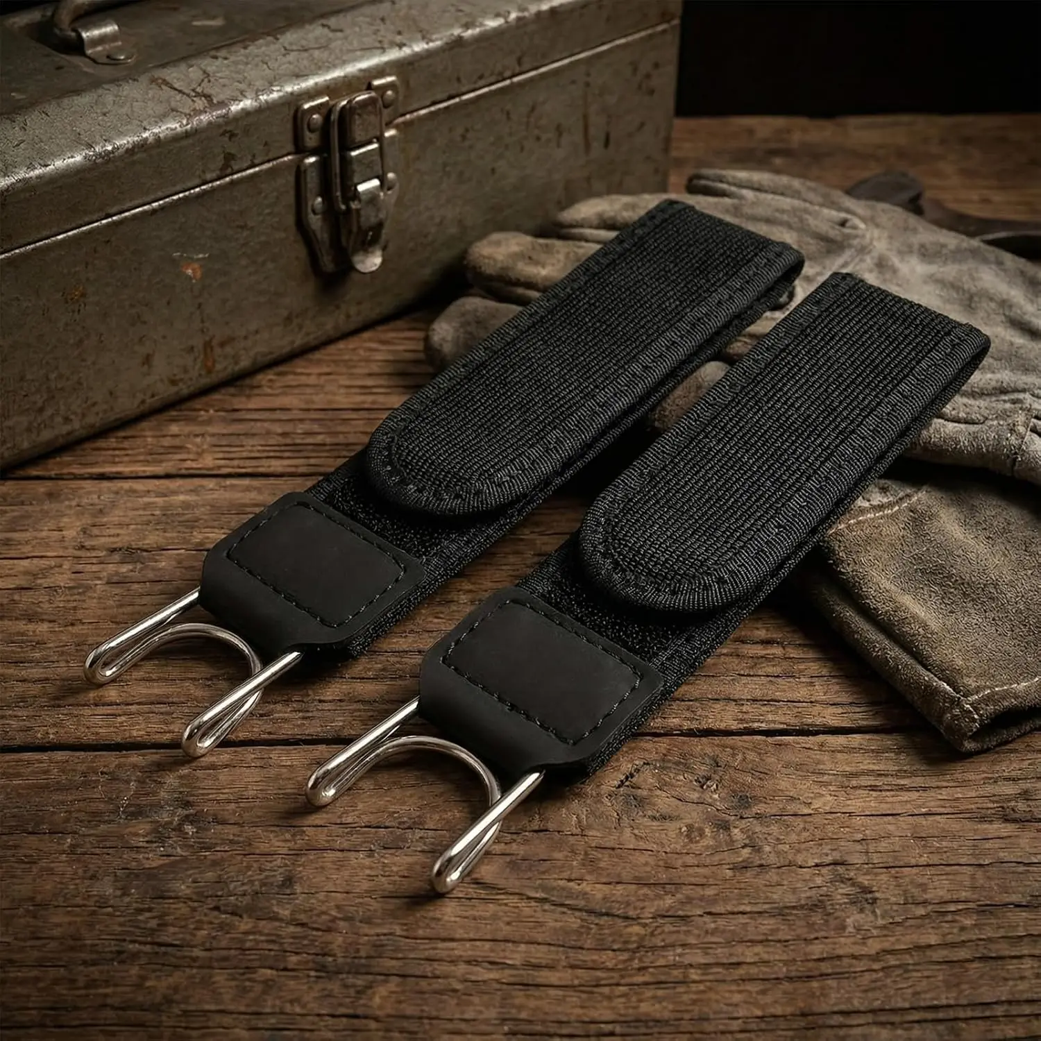 Adjustable Tactical Belt For Men & Women No Buckle Work Strap_voghion.com