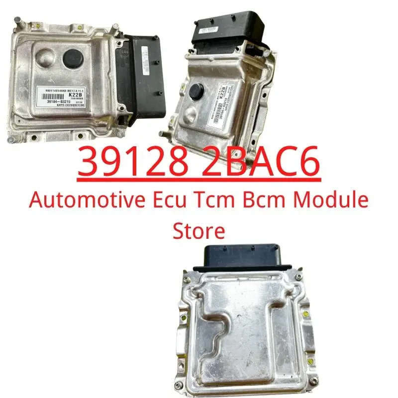 

39128 2BAC6 MRA4 Car Engine Computer Board ECU For Hyundai Kia ME17.9.11.1 39128-2BAC6