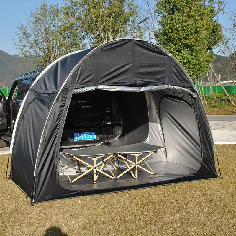 Tailgate Tent To Keep Stuff,Large Space,Have a Touch More Sleeping Room,SUV Tents for Camping, Easy Set up Car Tent,No Cot