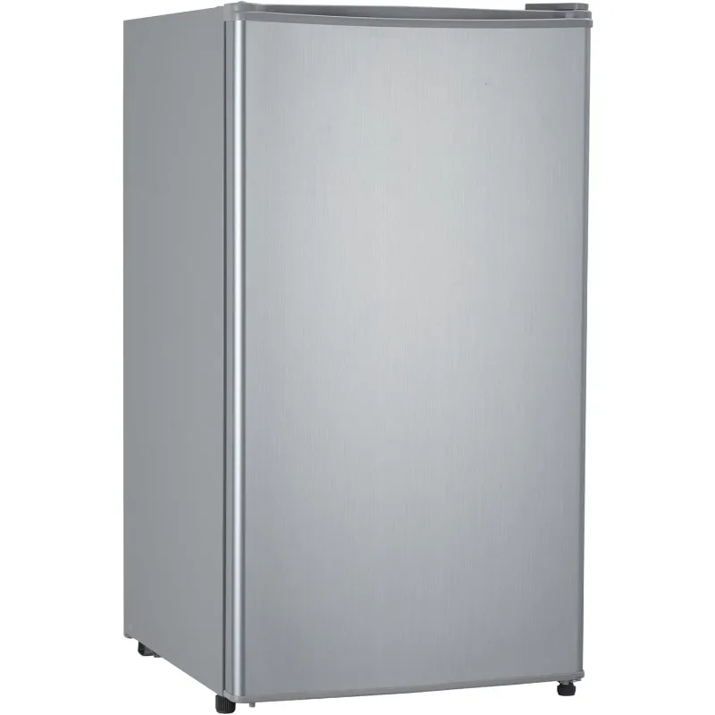 

Mini Fridge with Freezer, 4.3 Cu. Ft ,7 Adjustable Thermostat,Low Noise,Easy to Storage&Clean Single Door,For Home, Office, Dorm