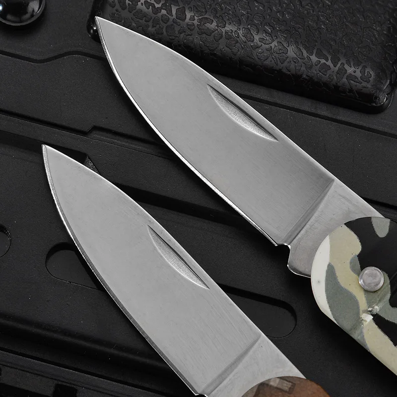 Manufacturer provides high hardness folding knives for outdoor camping, mountaineering, mini pocket knives, outdoor knives, tact