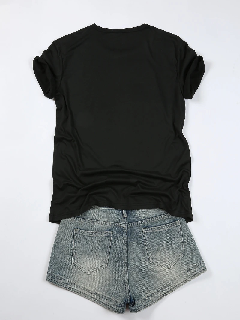 مغامرات ديزني أليس في بلاد العجائب شيشاير كات نحن جميعًا تي شيرت نسائي مجنون - مغامرات أليس في بلاد العجائب